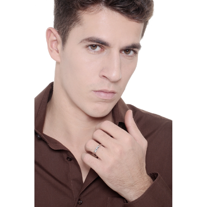 Ehering Weissgold 18kt