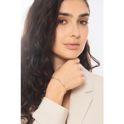 Weißgold 750 TOI&MOI Armreif mit Diamanten