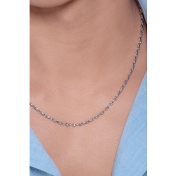 18K Weißgoldkette für Herren 2