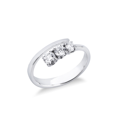 TOI&MOI Damenring mit drei Diamanten