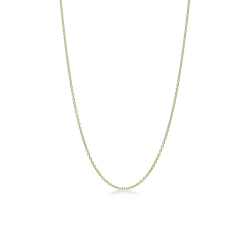 Rolokette Gelbgold 18 Karat 60 cm