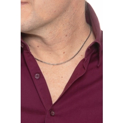 40 cm Königskette aus Weißgold 18k   2