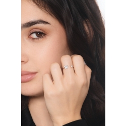 Ring mit Pfote aus 18 Karat Weißgold und Diamanten 2