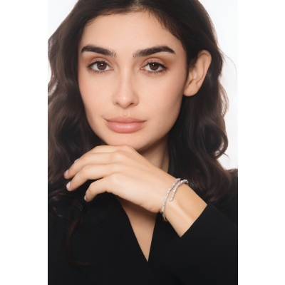 Weissgold 750 TOI&MOI Armband mit Diamanten