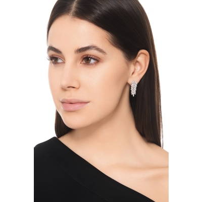 Design Diamant Ohrhänger Weissgold 750