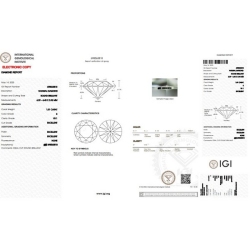 IGI-zertifizierter Diamant CT 1,01   E  VS1 2