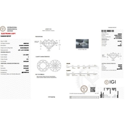 IGI-zertifizierter Diamant CT 1,01   F   VS1 2