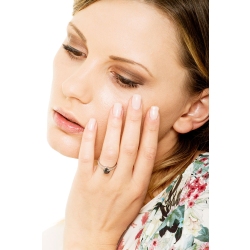 Solitär Ring Weißgold schwarzer Diamant Ring 2