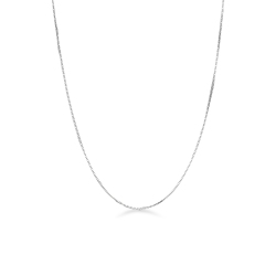 Herrenkette Weißgold 750 ohne Anhänger