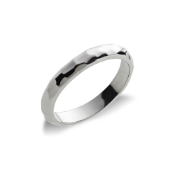 750er Weißgold 18K Partnerring 