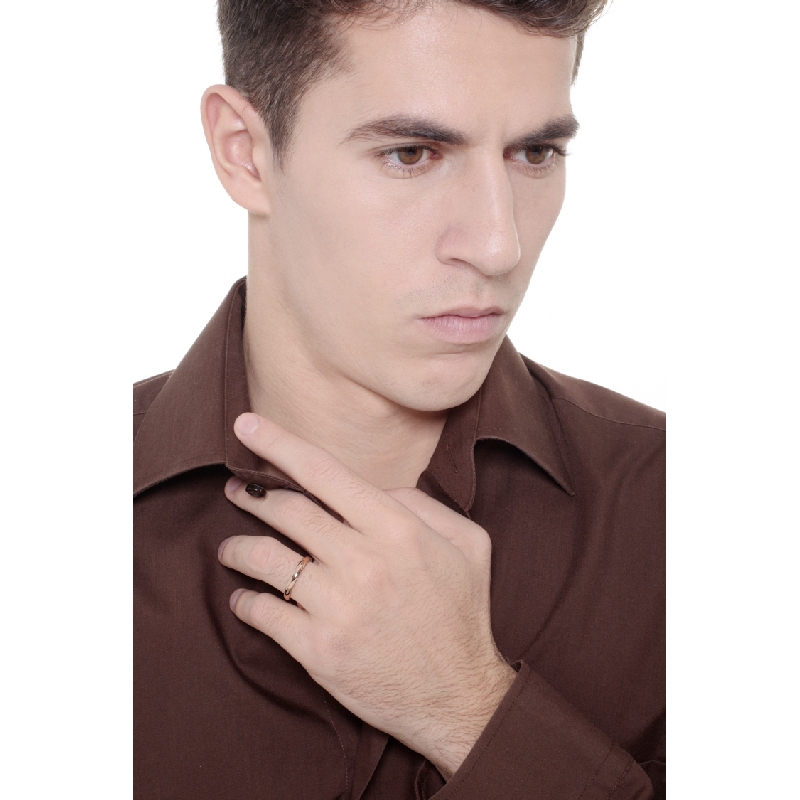 Ehering aus Roségold 3mm