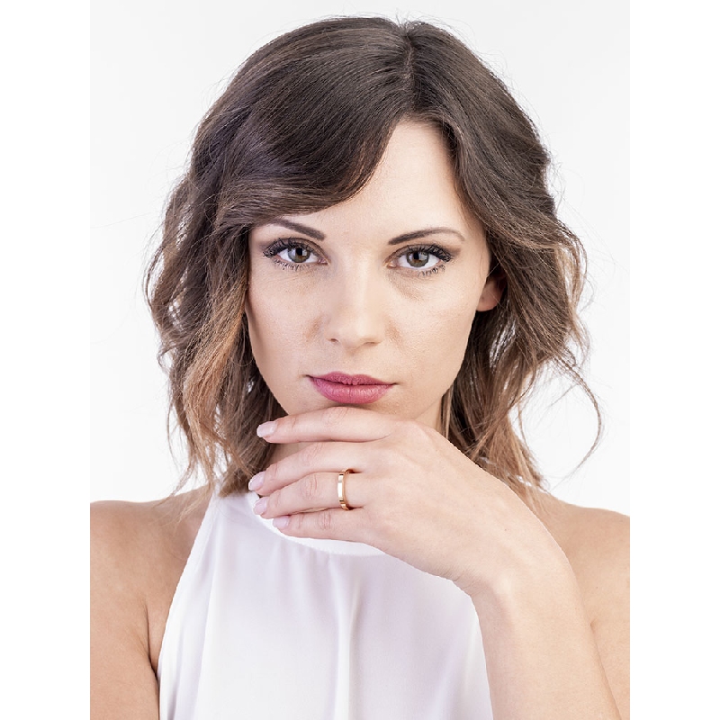 Komfort Trauring Gelbgold 18K