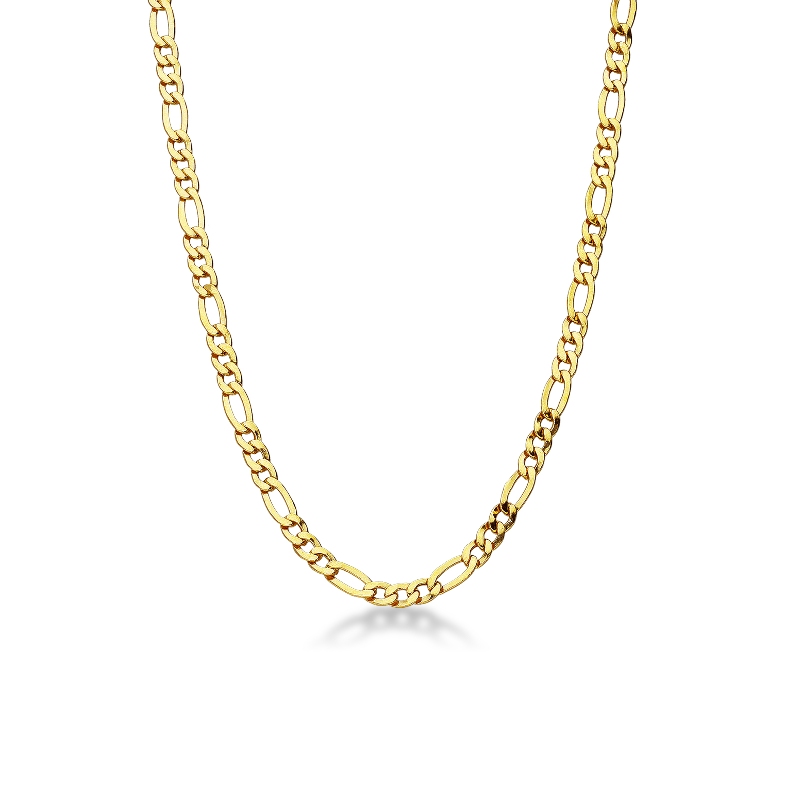 Herrenkette aus 18K Gelbgold, 50 cm