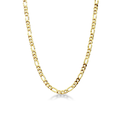 Herrenkette aus 18K Gelbgold, 50 cm