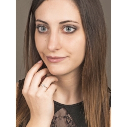 Illusion Ring Weißgold mit 0,4 Karat Diamanten 2