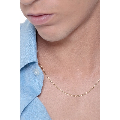 Herrenkette Gelbgold 18K 