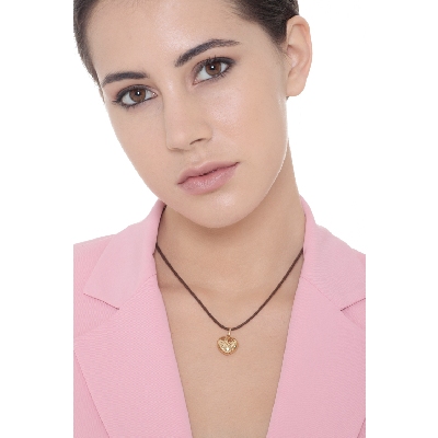 Herzanhänger aus Gelbgold 750