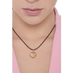 Herzanhänger aus Gelbgold 750 2